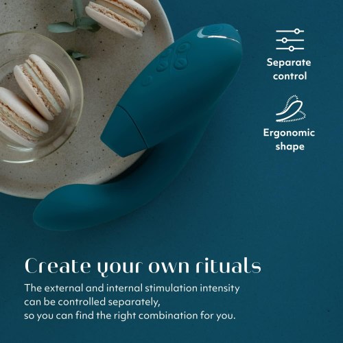 Vibrátor s pulzační stimulací klitorisu Womanizer Duo 2
