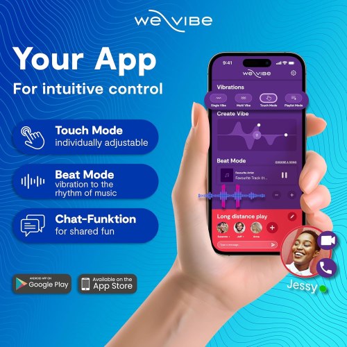 Tvarovatelný párový vibrátor We-Vibe Chorus