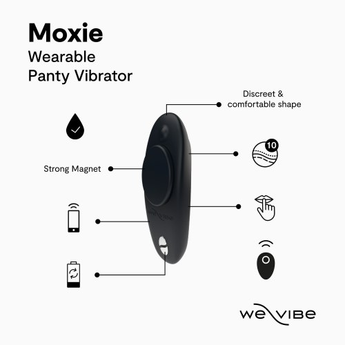 Vibrátor do kalhotek We-Vibe Moxie+