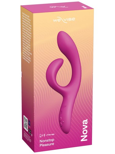 Tvarovatelný vibrátor s králíčkem We-Vibe Nova 2