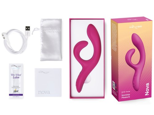 Tvarovatelný vibrátor s králíčkem We-Vibe Nova 2