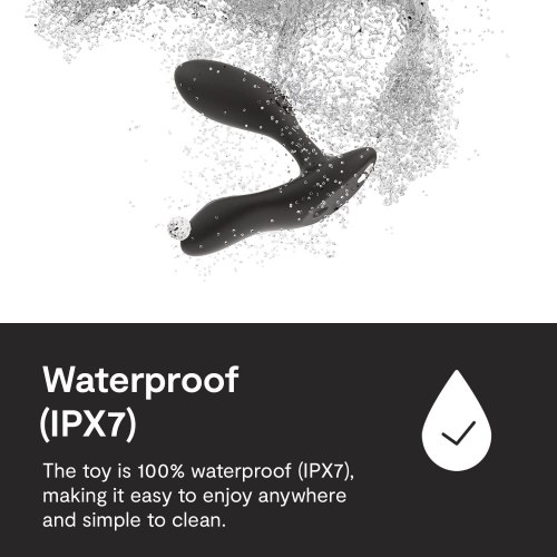 Tvarovatelný vibrátor na prostatu a hráz We-Vibe Vector+