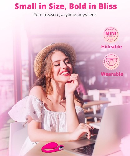 Interaktivní vibrační vajíčko Lush Mini