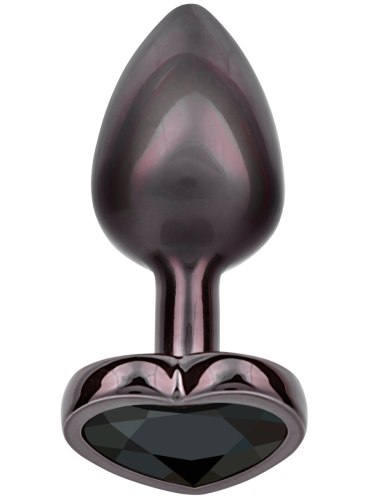 Kovový anální kolík se srdíčkem Jewel Small