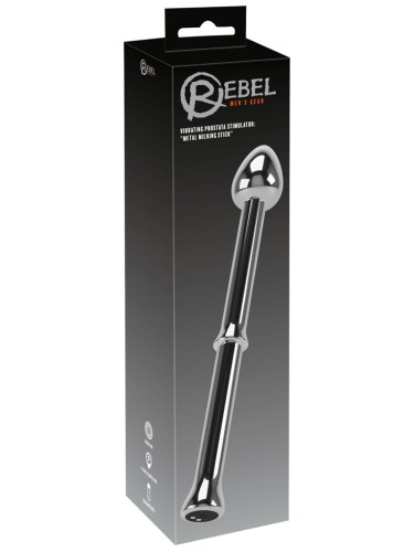 Vibrátor na prostatu Metal Milking Stick