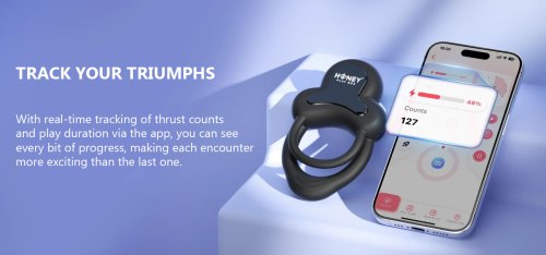 Dvojitý vibrační erekční kroužek ANELLO