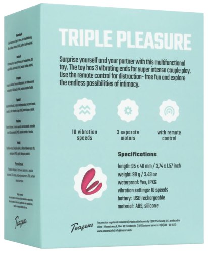 Párový vibrátor Teazers