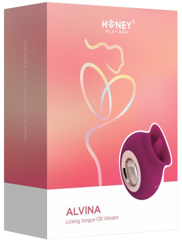 Vibrační stimulátor s jazýčkem Alvina