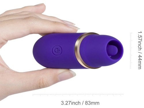 Mini stimulátor klitorisu s jazýčkem ABBY