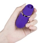 Mini stimulátor klitorisu s jazýčkem ABBY