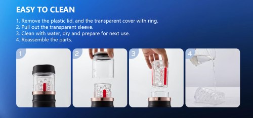 Rotační a přirážecí masturbátor WARRIOR