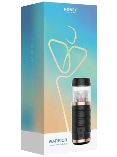 Rotační a přirážecí masturbátor WARRIOR