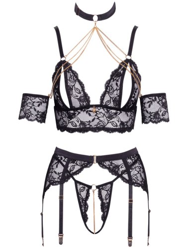 Set erotického krajkového prádla Abierta Fina