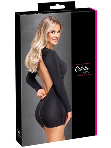 Minišaty s dlouhými rukávy a odhalenými zády Cottelli