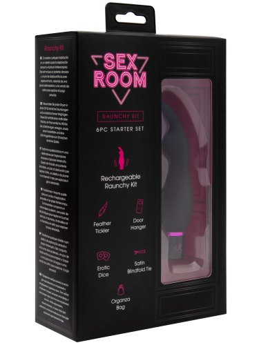 Sada erotických pomůcek Sex Room Raunchy Kit, 6 ks
