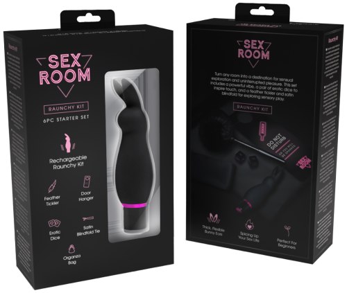 Sada erotických pomůcek Sex Room Raunchy Kit, 6 ks