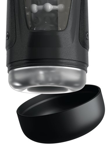 Přirážecí, vibrační a hřejivý masturbátor Moto-Bator Pro