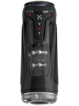 Přirážecí, vibrační a hřejivý masturbátor Moto-Bator Pro – Rotační a přirážecí masturbátory pro muže