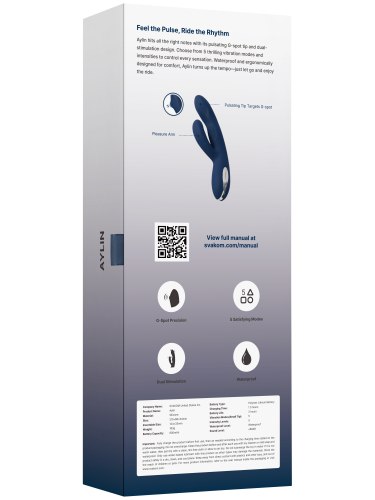 Pulzační vibrátor s králíčkem Svakom Aylin