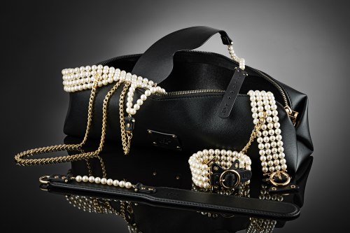 BDSM sada s perlovým designem Guilty Pleasure, 7 ks