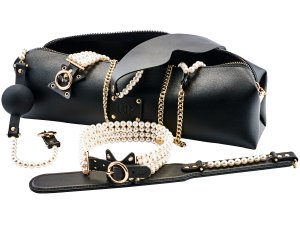 BDSM sada s perlovým designem Guilty Pleasure, 7 ks – Sady BDSM pomůcek