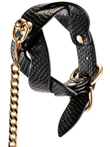 Pletený obojek s vodítkem Guilty Pleasure