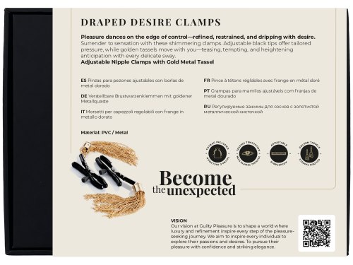 Svorky na bradavky se střapci Guilty Pleasure