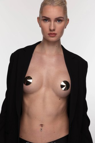 Zlaté samolepky na bradavky Guilty Pleasure