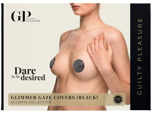 Samolepky na bradavky s kamínky Guilty Pleasure