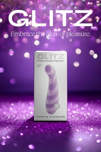 Vibrátor na bod G Glitz Purple Pleasure