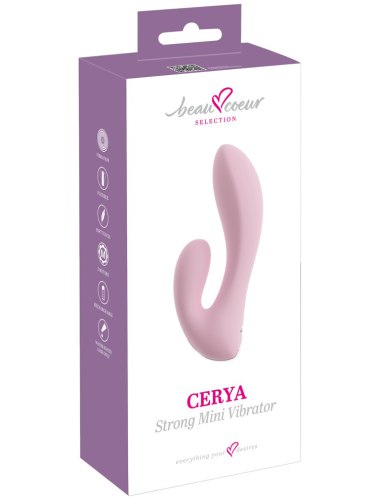Malý vibrátor s králíčkem Cerya