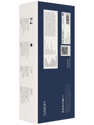 Interaktivní přirážecí masturbátor Svakom Alex Neo 2