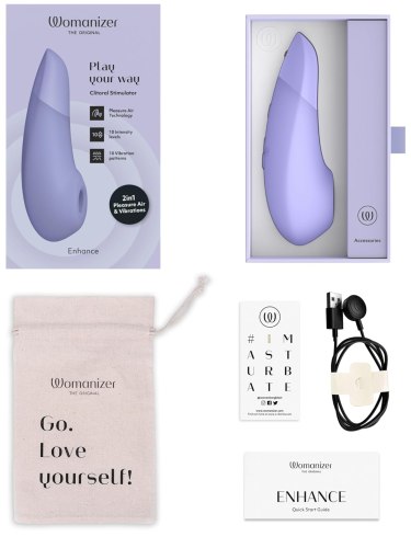 Pulzační a vibrační stimulátor klitorisu Womanizer Enhance