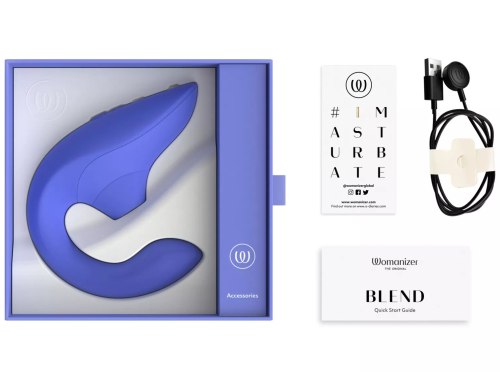 Vibrátor s pulzační stimulací klitorisu Womanizer Blend