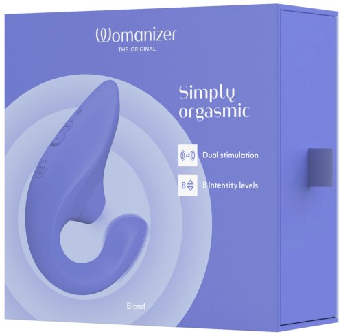 Vibrátor s pulzační stimulací klitorisu Womanizer Blend