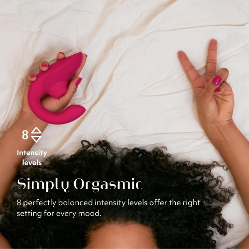 Vibrátor s pulzační stimulací klitorisu Womanizer Blend