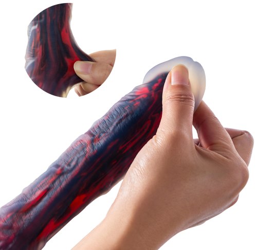 Realistický přirážecí vibrátor NOCTURA