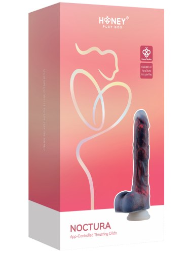 Realistický přirážecí vibrátor NOCTURA