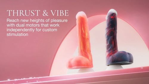 Realistický přirážecí vibrátor NOCTURA