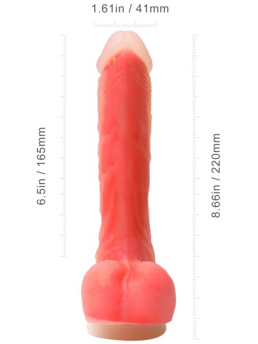 Realistický přirážecí vibrátor NOCTURA