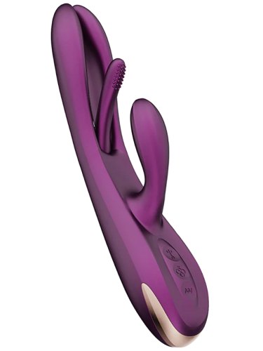 Vibrátor s králíčkem a jazýčkem TERRI