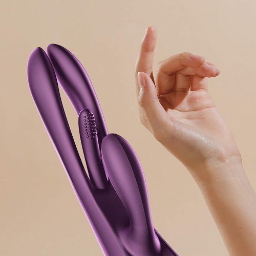 Vibrátor s králíčkem a jazýčkem TERRI