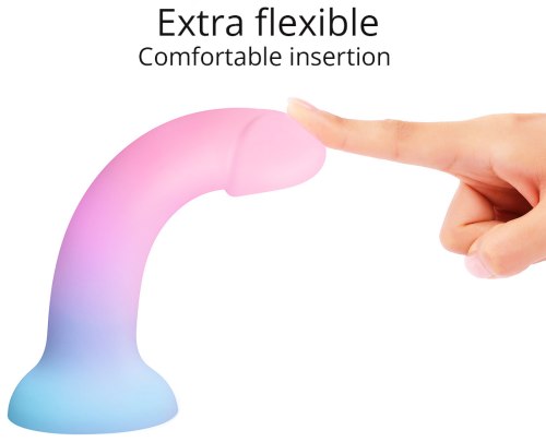 Silikonové dildo s přísavkou Dildolls Utopia S