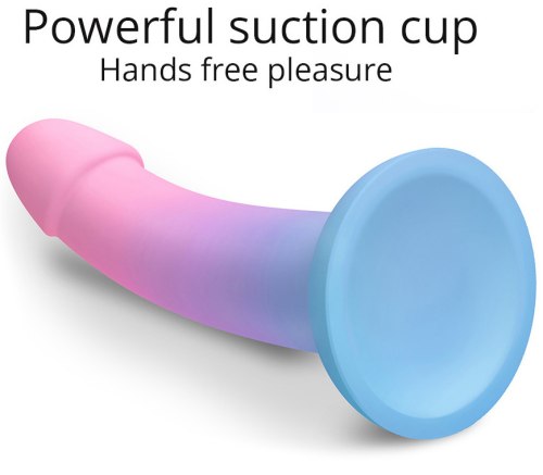 Silikonové dildo s přísavkou Dildolls Utopia S