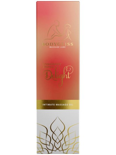 Masážní a lubrikační gel Strawberry Sparkle Delight, 150 ml