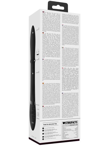 Vibrátor s králíčkem a stimulačním kroužkem Halo