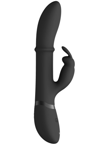 Vibrátor s králíčkem a stimulačním kroužkem Halo