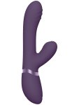 Vibrátor s králíčkem a pohyblivou špičkou Tani