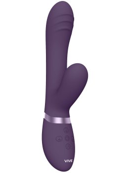 Vibrátor s králíčkem a pohyblivou špičkou Tani – Vibrátory s králíčkem