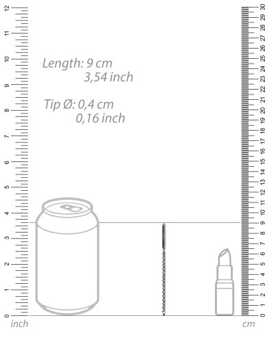 Dilatátor s kuličkami Ouch!, 4 mm